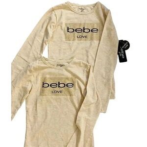 Fabulous girl’s BEBE Sparkle top